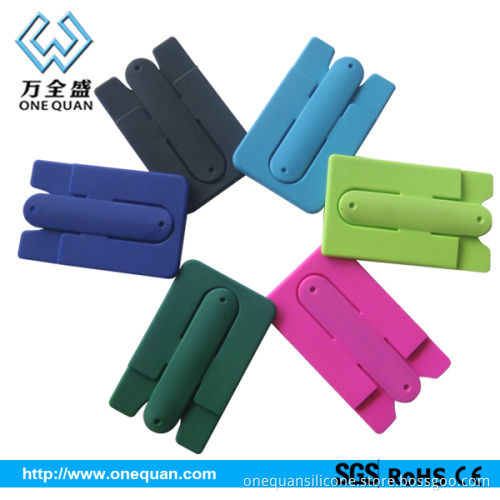 Colorful credit slap phone stander corporate gift phone card sets